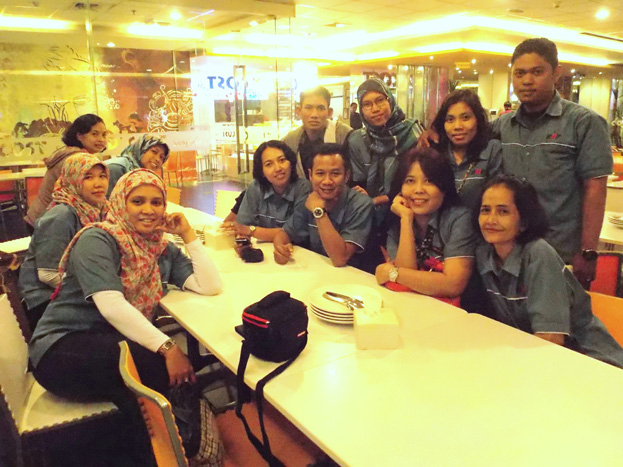 Makan malam bersama dipenghujung tahun 2013