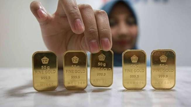 Harga Emas Antam hari inil Rp 934.000 per Gram Harga Emas Antam hari inil Rp 934.000 per Gram